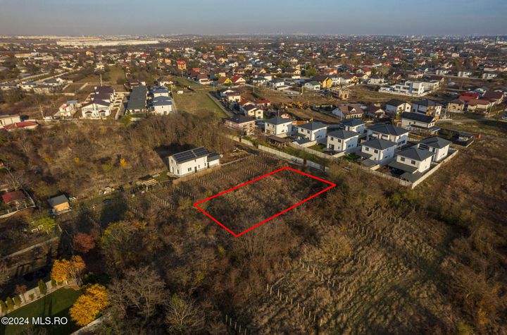 DRAGOMIRESTI-DEAL, TEREN 447 MP, PROIECT CASA, DESCHIDERE 11 MP! anunturi imobiliare Bucuresti
